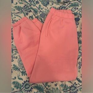 Pink sweatpants Never worn